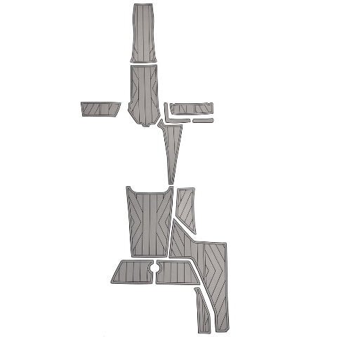 2020 Monterey 258 SS Boat Non-Skid Cockpit Mats | SeaDek Gray (Kit)