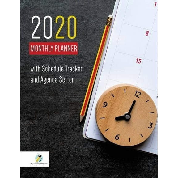 2020 Monthly Planner with Schedule Tracker and Agenda Setter (Paperback)