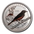 thumbnail image 1 of 2020 Montserrat 1 oz Silver Oriole (Colorized), 1 of 4