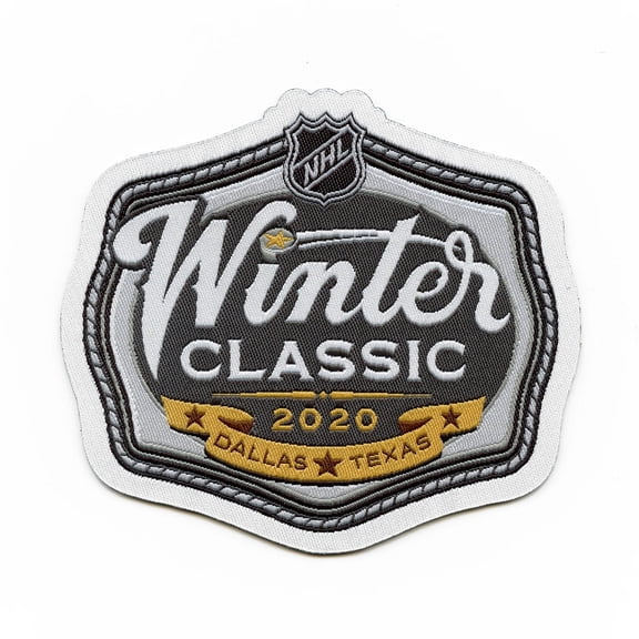 2020 NHL Winter Classic Woven Patch Dallas Texas Nashville Predators vs Dallas Stars