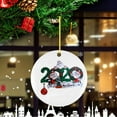 2020 New Christmas Tree Decoration Lighted Pendant Faceless Old Man