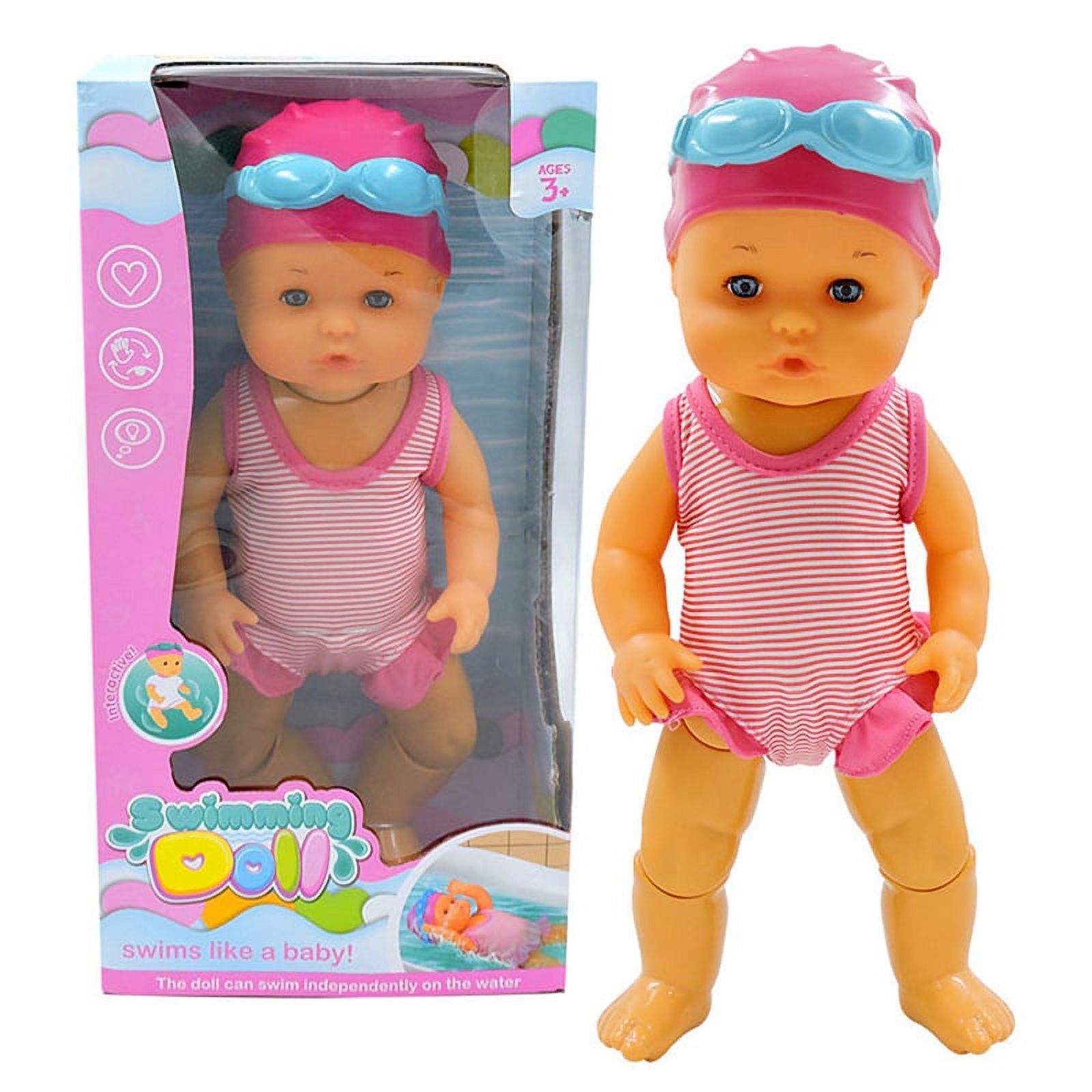 Baby born hot sale swimming doll walmart