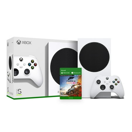 2020 New Xbox 512GB SSD Console - White Xbox Console and Wireless Controller with Forza Horizon 4 Full Game