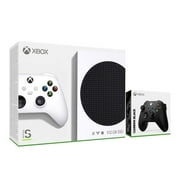 2020 New Xbox 512GB SSD Console - White Xbox Console and Wireless Controller with Two Xbox Wireless Controllers Robot White and Carbon Black