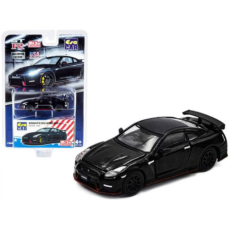 Era Car 2020 Nissan GT-R (R35) Nismo RHD, Black - 1/64 Scale