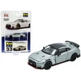 thumbnail image 1 of 2020 Nissan GT-R (R35) RHD (Right Hand Drive) Nismo Gray with Carbon Top Limited Edition to 1200 pieces "Special Edition" 1/64 Diecast Model Car by Era Car, 1 of 1
