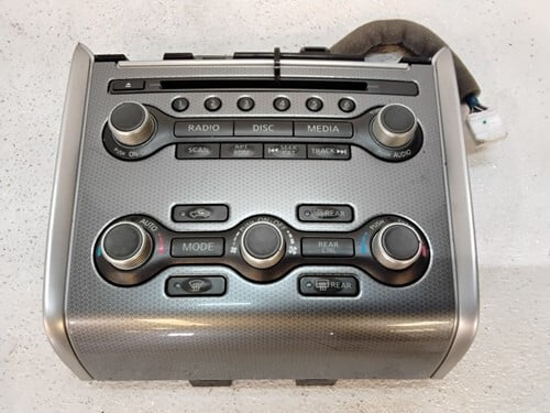 Pre-Owned 2020 Nissan Sentra Radio Control Panel w/ Climate Controls 9PR8A 210273 OEM - Verify Specific Vehicle Fitment In Description - (Good)