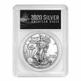 thumbnail image 1 of 2020 (P) American Silver Eagle MS-69 PCGS (FDI, Black Label), 1 of 4