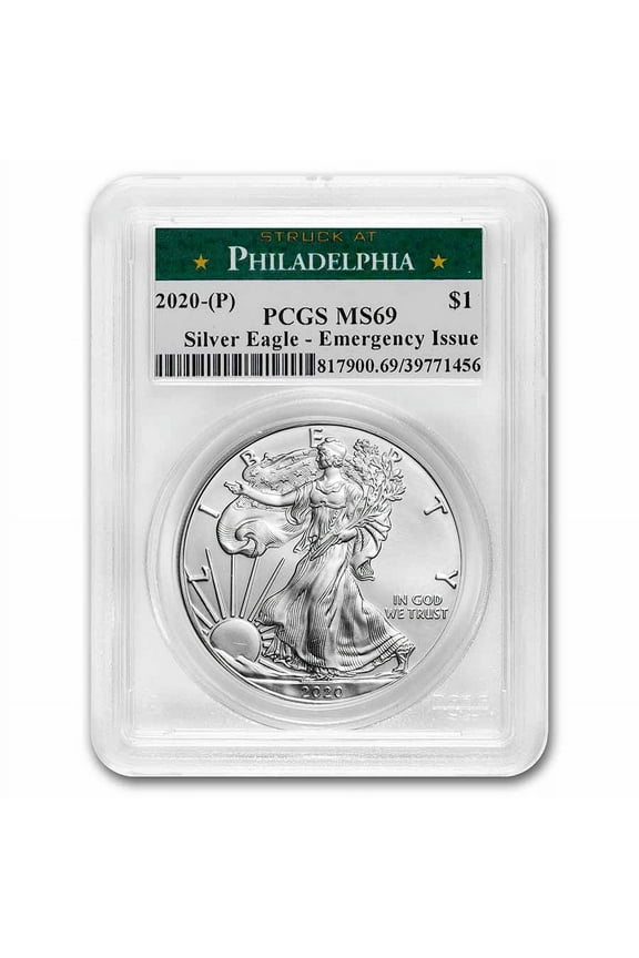 2020 (P) American Silver Eagle MS-69 PCGS (Philadelphia)
