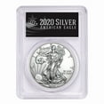 thumbnail image 1 of 2020 (P) American Silver Eagle MS-70 PCGS (FDI, Black Label), 1 of 4