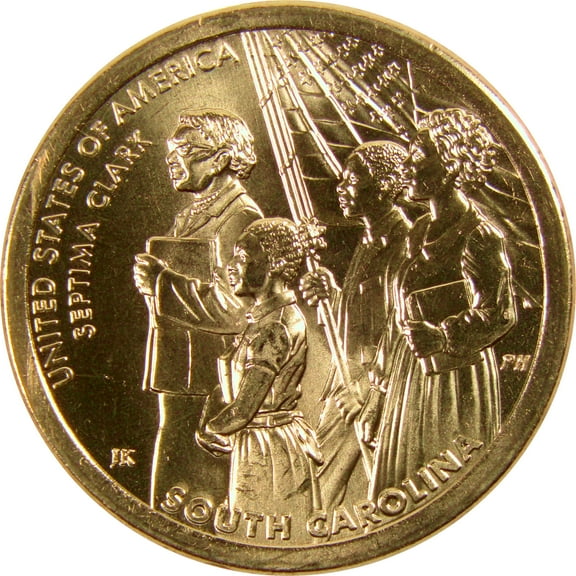 2020 P Septima Clark American Innovation Dollar Uncirculated $1 Coin