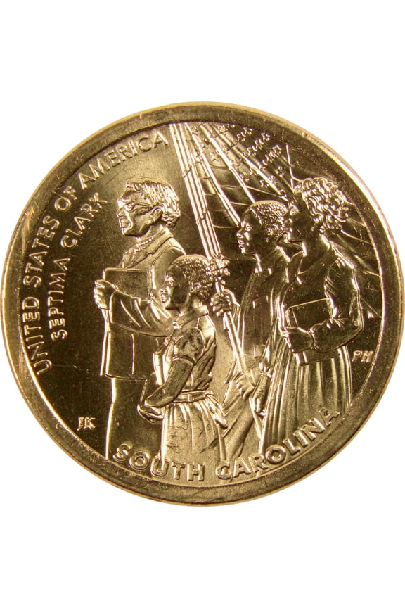 2020 P Septima Clark American Innovation Dollar Uncirculated $1 Coin