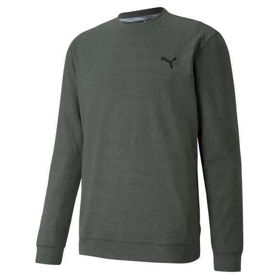 2020 PUMA CLOUDSPUN CREWNECK 59759605 THYME HEATHER - M