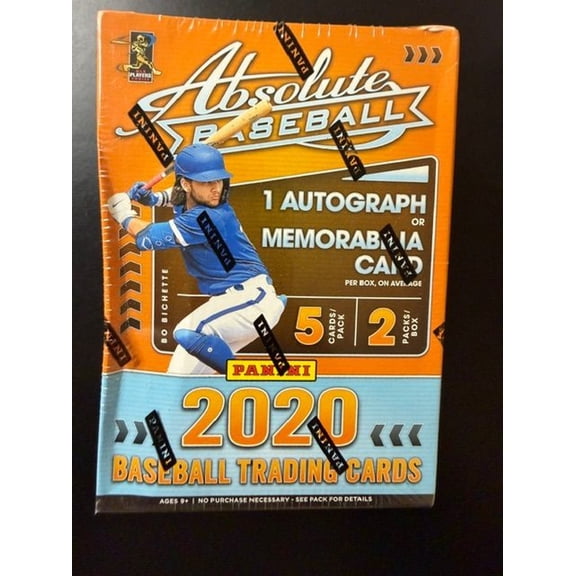 2020 Panini Absolute Baseball Blaster Box 2 Packs per Box
