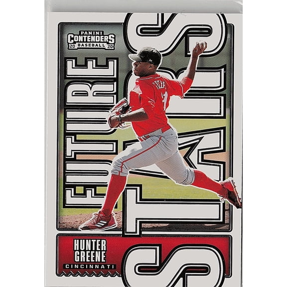 2020 Panini Contenders Hunter Greene Cincinnati Reds Future Stars #FS-6 Baseball Card