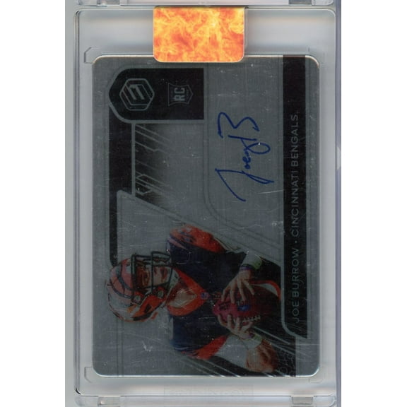 2020 Panini Elements Joe Burrow #119 Rookie Auto /55 Rookie RC Football Card