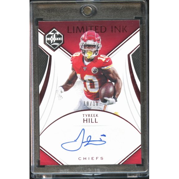 2020 Panini Limited Limited Ink Tyreek Hill #LI-TH /10