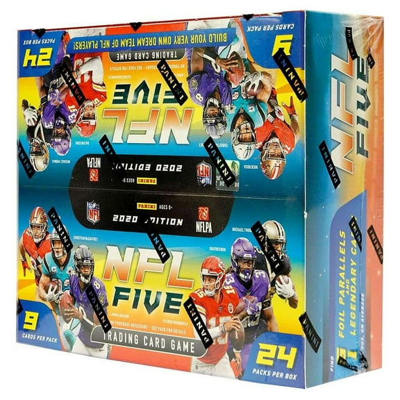 2020 NFL Five Football Booster Box (24 Packs)