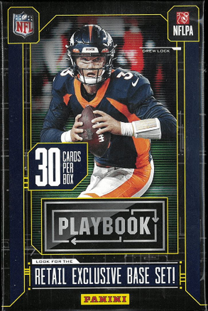 2021 Panini Playbook Football Hanger Box with (30) Cards