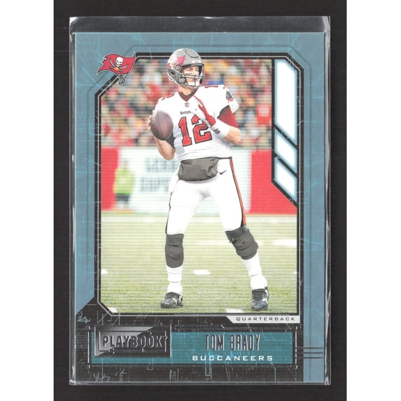2020 Panini Playbook Tom Brady #87 Tampa Bay Buccaneers Football Card