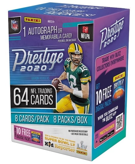 Panini Prestige 2021 NFL Trading Cards (60 Cards) NIB 613297989462