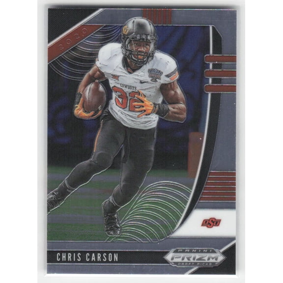 2020 Panini Prizm Draft Picks Chris Carson #14 Prizms Red