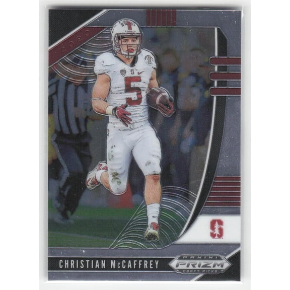 2020 Panini Prizm Draft Picks Christian McCaffrey Stanford Cardinal #17 Trading Card
