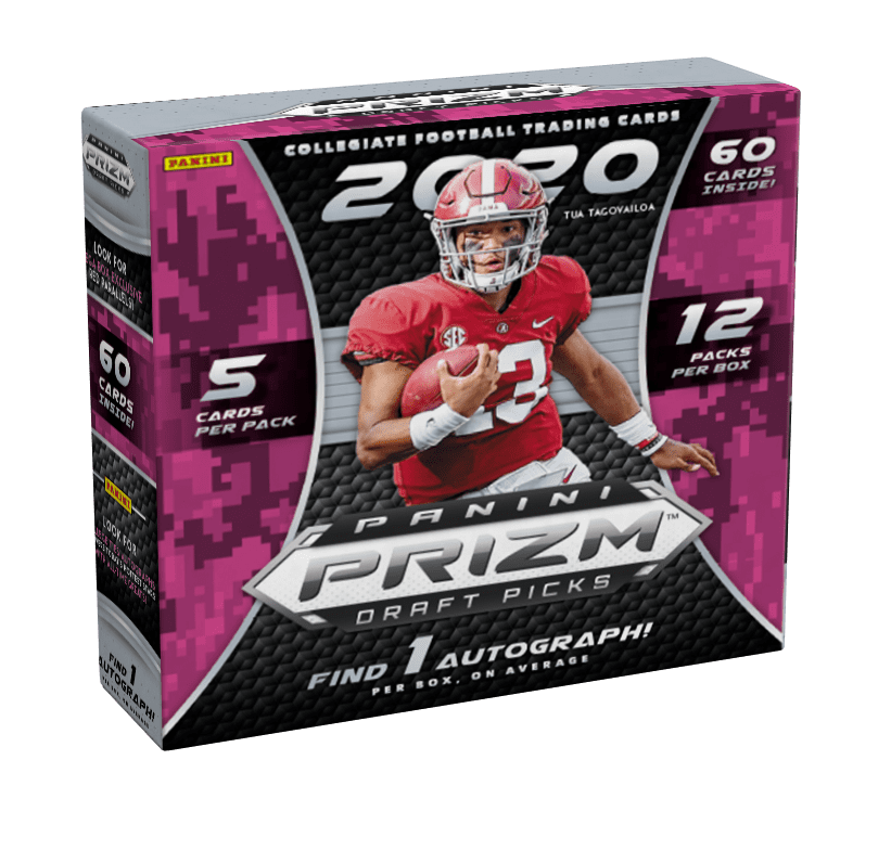 2020 Panini Prizm Draft Picks Collegiate Football NFL Trading