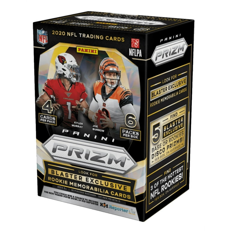 ダーツフリップカード ローンレンジャー トレーディング 未開封BOX Panini 2020 Prizm NFL Football Trading Cards Retail Blaster Box