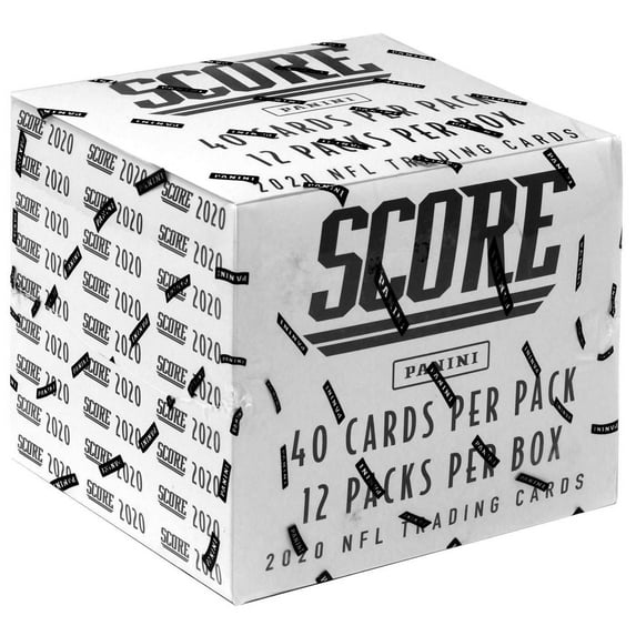 NFL Panini 2020 Score Football Trading Card FAT PACK Box [12 Packs]