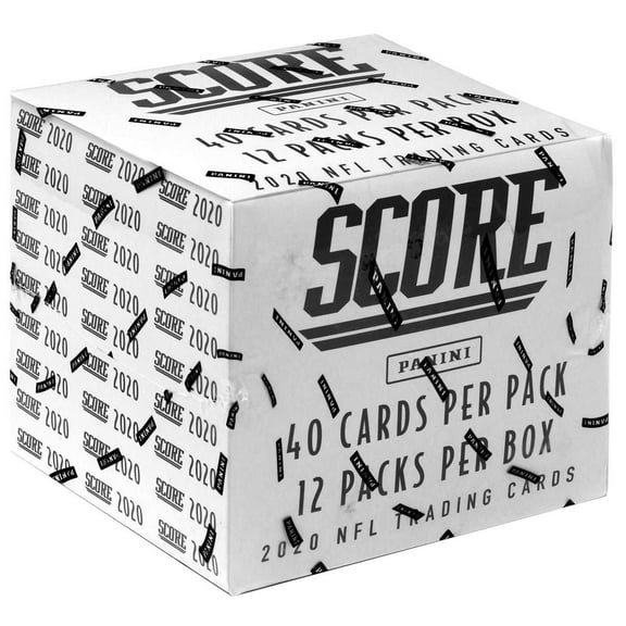 NFL Panini 2020 Score Football Trading Card FAT PACK Box (12 Packs)