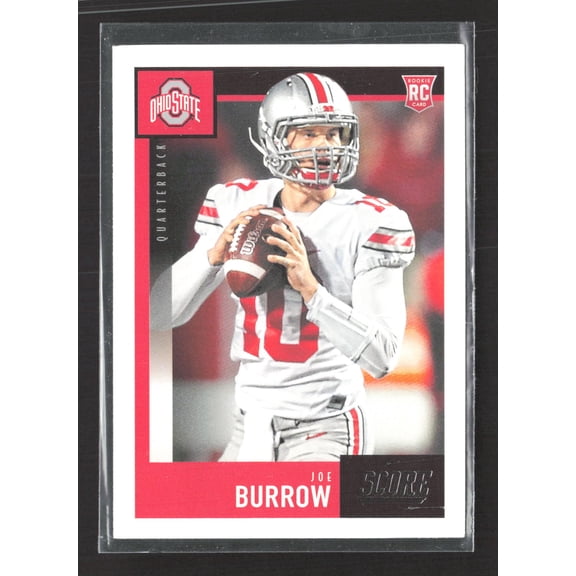2020 Panini Score Football Joe Burrow #438 RC Ohio State Buckeyes Football Card