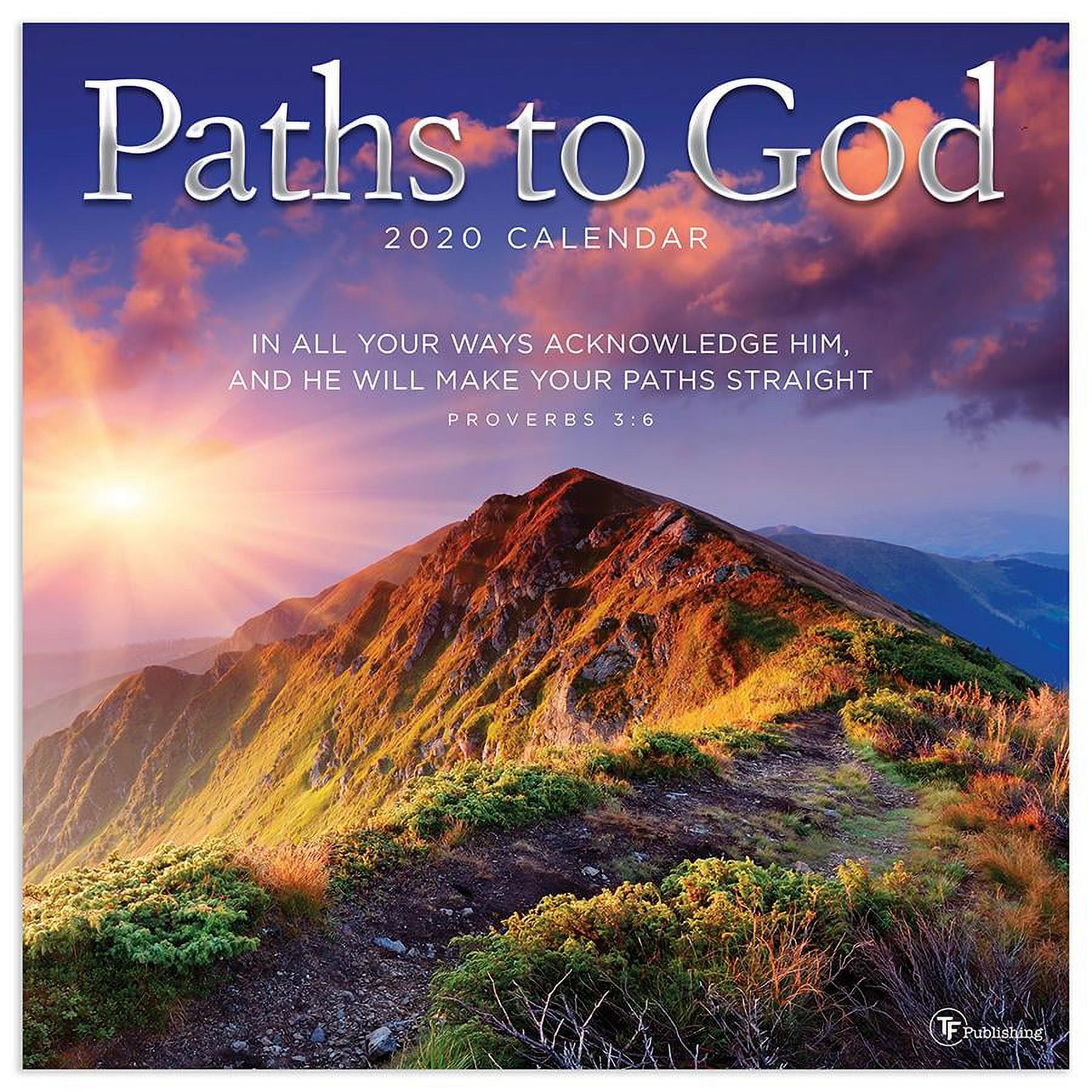 2020 Paths to God Wall Calendar - Walmart.com