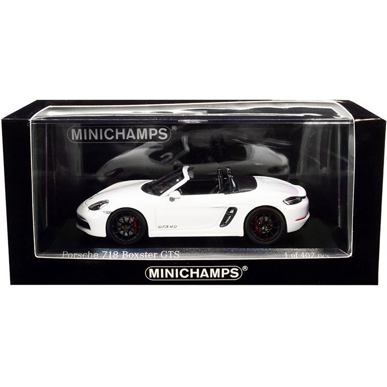MINICHAMPS 718 ボクスター GTS 1/43 ホワイト MINICHAMPS 718 ボクスター GTS 1/43 ホワイト