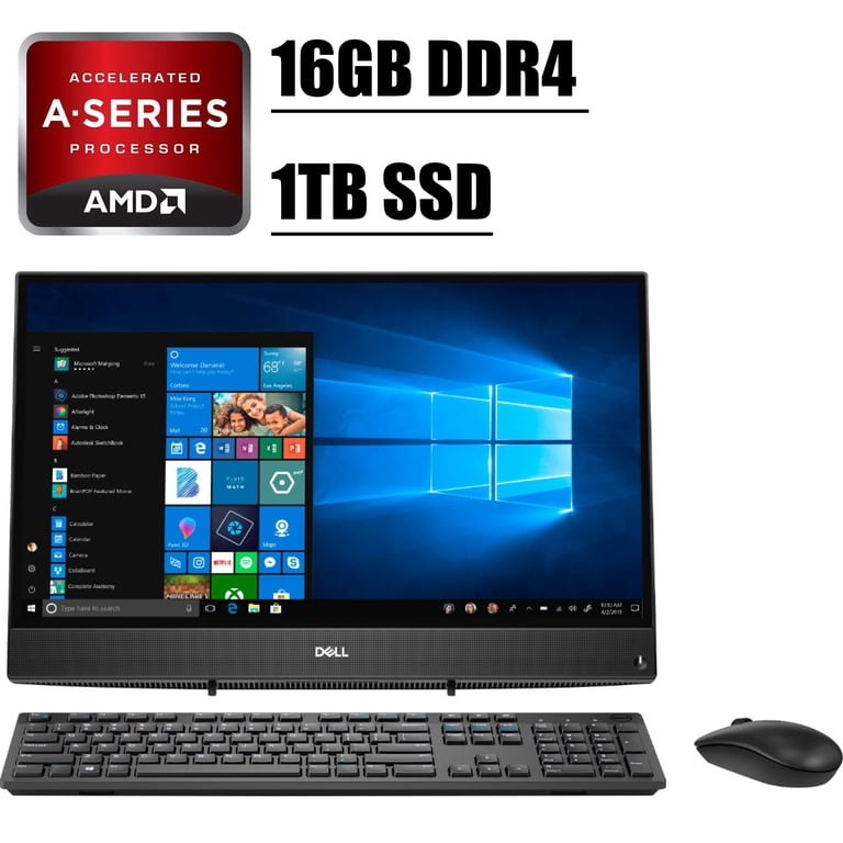 Windowsデスクトップ Dell Inspiron 22 All-in-One PC 2020 Premium Dell Inspiron 22 3000 All-in-one Desktop Computer I