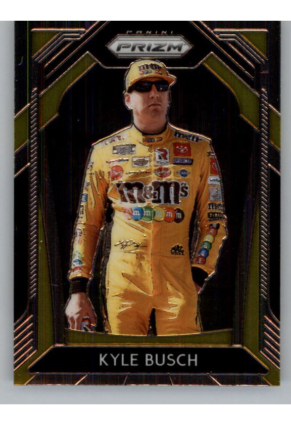 2020 Prizm Racing #24 Kyle Busch M&M's | Joe Gibbs Racing | Toyota Official NASCAR Trading Card by Panini America