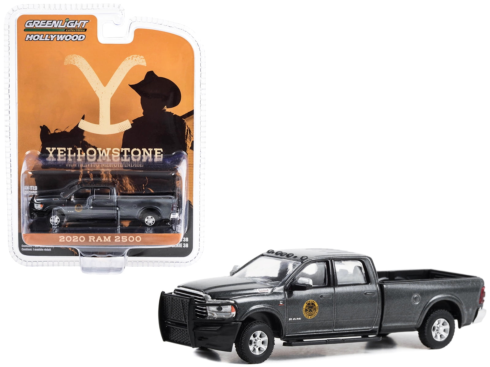 2020 Ram 2500 Pickup Truck Dark Gray Metallic Montana Livestock Association Yellowstone 2018 Current TV Series Hollywood Series Release 39 1 Walmart