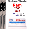 thumbnail image 1 of 2020 Ram 2500 Wiper Blades (Set of 2), 1 of 3