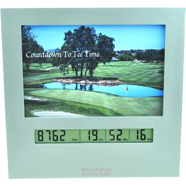 2020 Retirement Countdown Clock With Large Digital Display, Day Timer