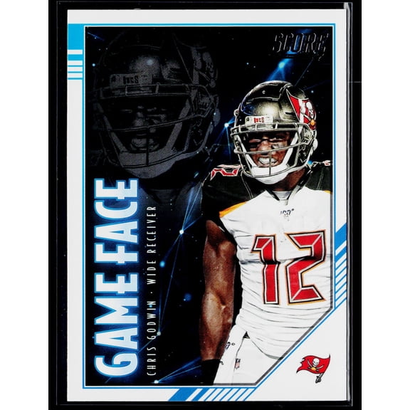 2020 Score Game Face Chris Godwin Tampa Bay Buccaneers #GF-CG Football Card