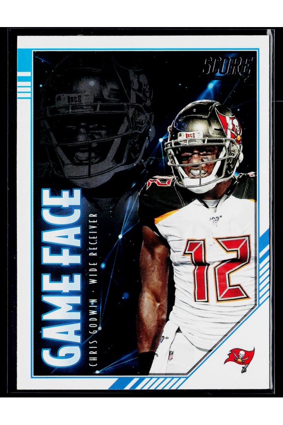 2020 Score Game Face Chris Godwin Tampa Bay Buccaneers #GF-CG Football Card