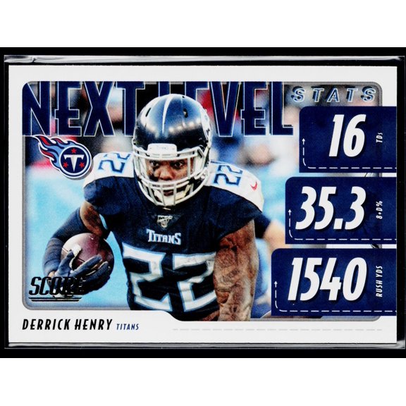 2020 Score Derrick Henry #NLS-DH Next Level Stats