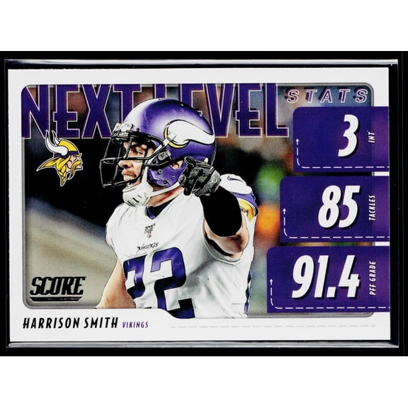2020 Score Harrison Smith #NLS-HS Next Level Stats
