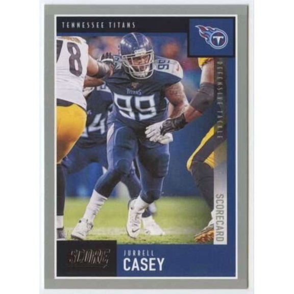 2020 Score Jurrell Casey #120 Base Set Not Professionally Graded