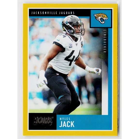 2020 Score Myles Jack #111 Gold