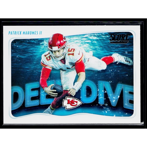 2020 Score Patrick Mahomes II #DD-PM Deep Dive Super Cool CARD!!