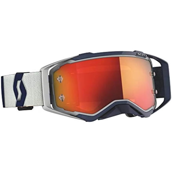 2020 Scott PROSPECT Goggles -GREY/DK BLUE- Orange Chrome Lens -Priority Shipping