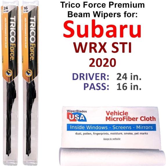 2020 Subaru WRX STI Performance Beam Wipers (Set of 2)