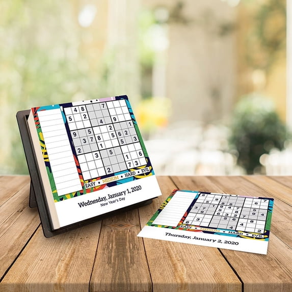 2020 Sudoku Daily Desktop Calendar