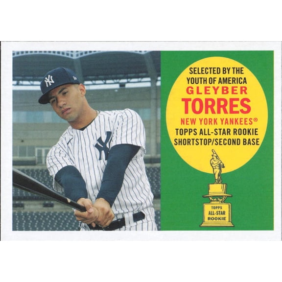 2020 TOPPS ARCHIVES 1960 ALL-STAR ROOKIES #60AR-GT GLEYBER TORRES NEW YORK YANKEES